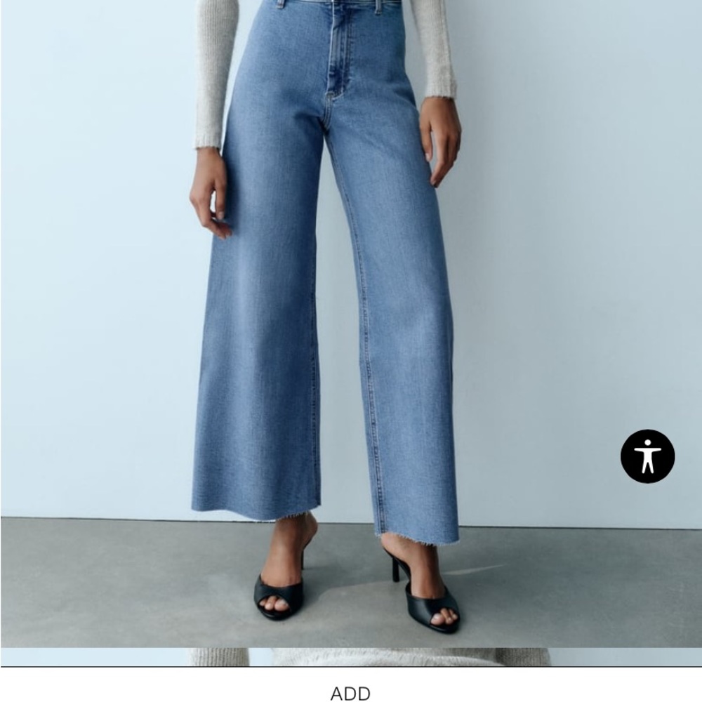 Zara Marine denim size 4